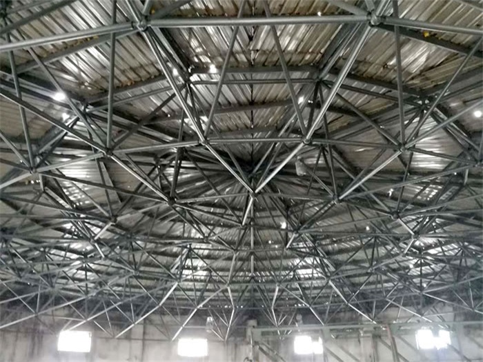 灌南洗煤厂蓄水池网架